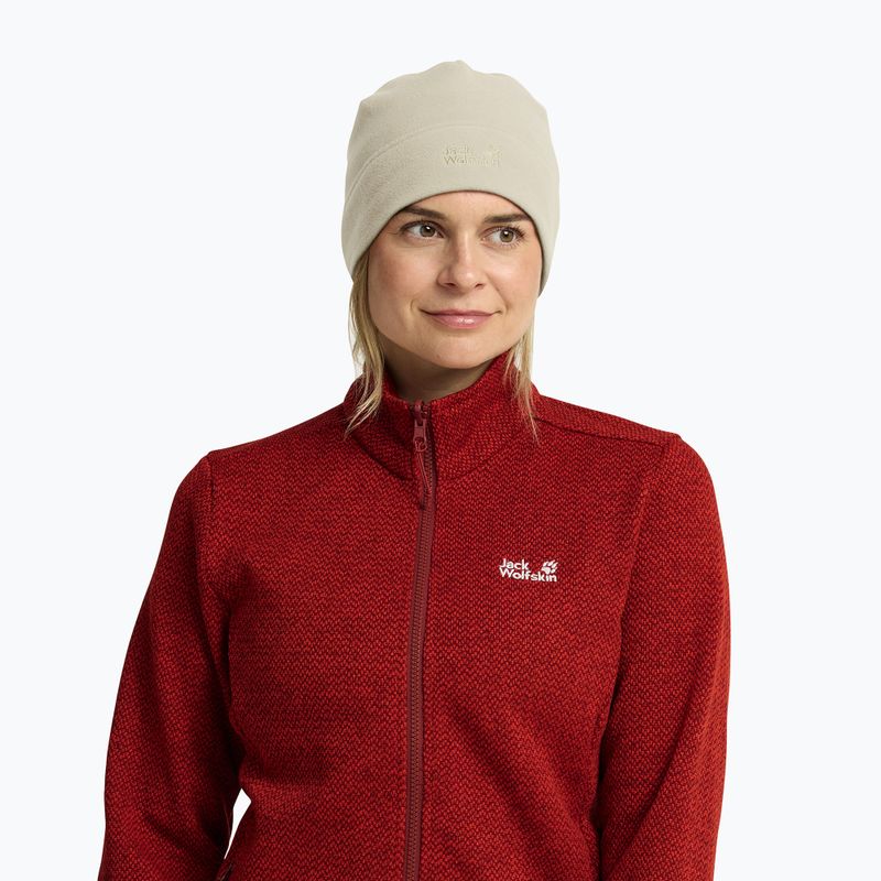 Wintermütze Jack Wolfskin Real Stuff Beanie oyster 5
