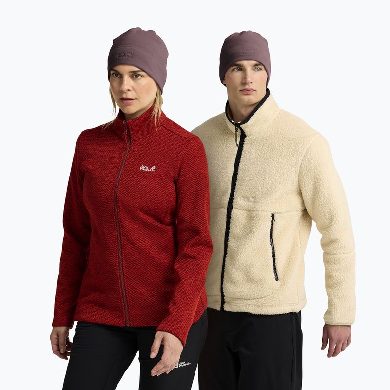 Wintermütze Jack Wolfskin Real Stuff Beanie Sheer Plum 4