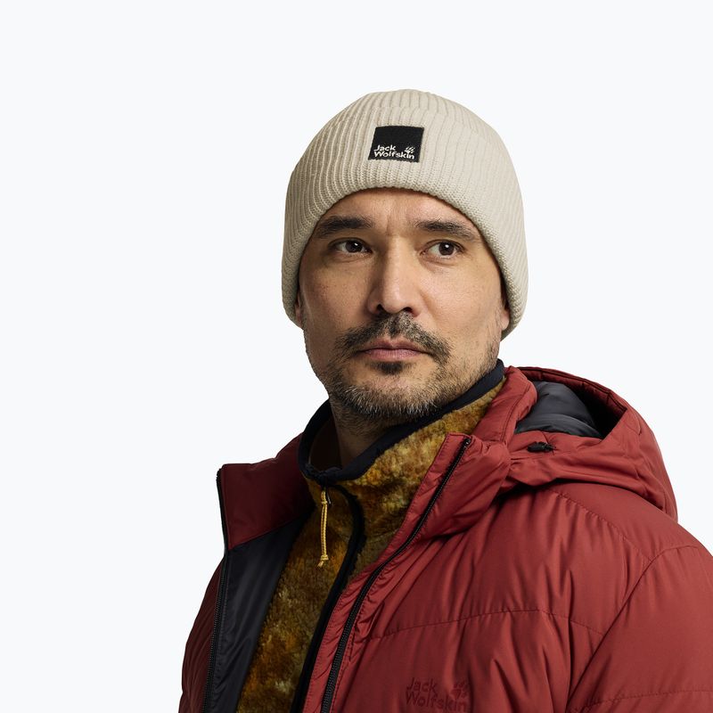 Wintermütze Jack Wolfskin Pergamon Beanie oyster 6