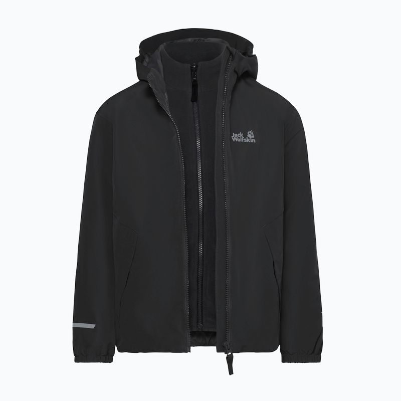 3‑in‑1 Kinderjacke Jack Wolfskin Iceland 3IN1 2026 black 3