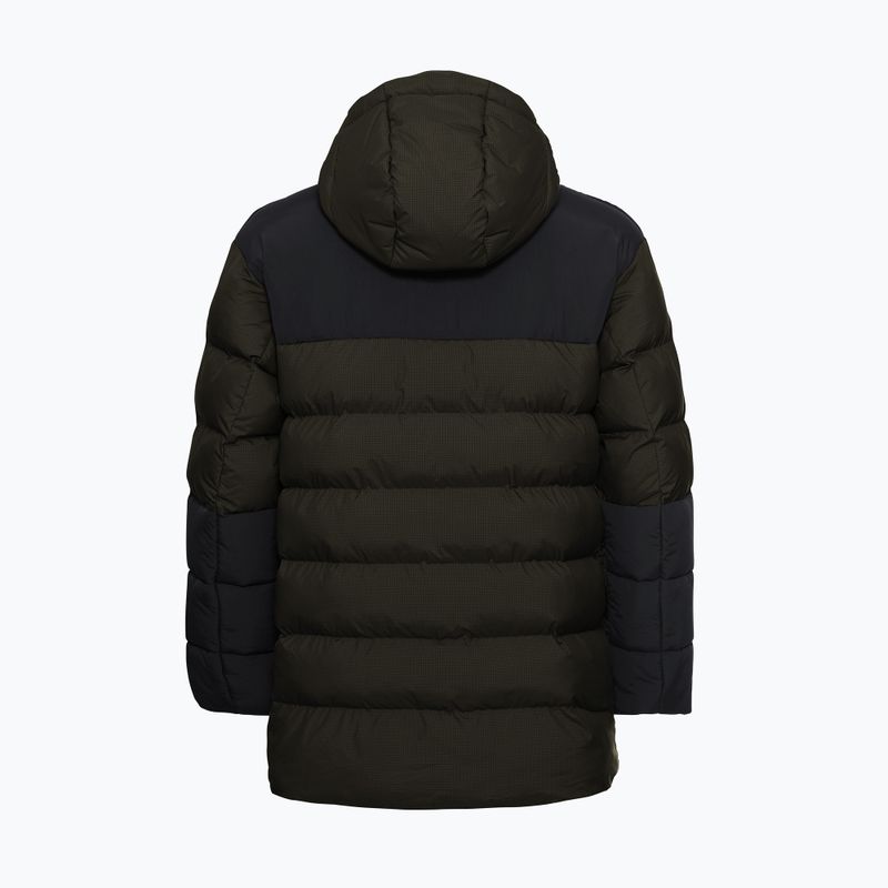 Gefütterte Herrenjacke Jack Wolfskin Icy Hollow Hooded obsidian moss 8