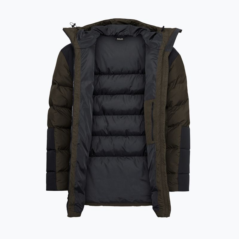 Gefütterte Herrenjacke Jack Wolfskin Icy Hollow Hooded obsidian moss 9