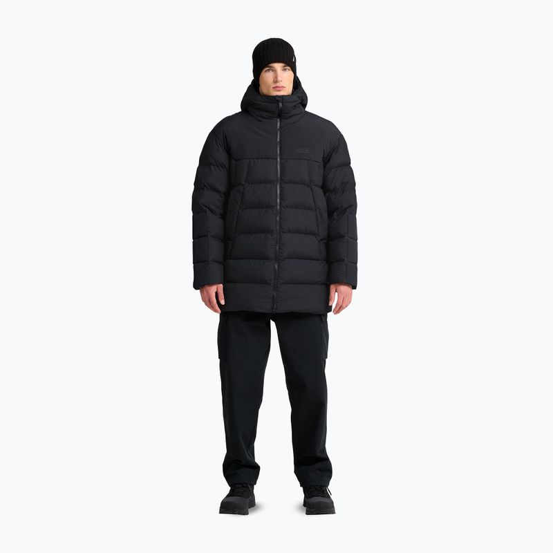 Gefütterte Herrenjacke Jack Wolfskin Icy Hollow Hooded phantom 2