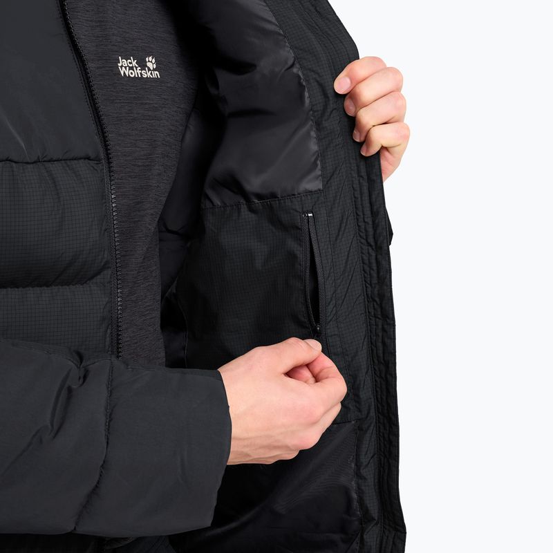 Gefütterte Herrenjacke Jack Wolfskin Icy Hollow Hooded phantom 5