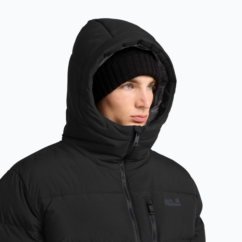 Daunenmantel Herren Jack Wolfskin Coloniu Coat black 4