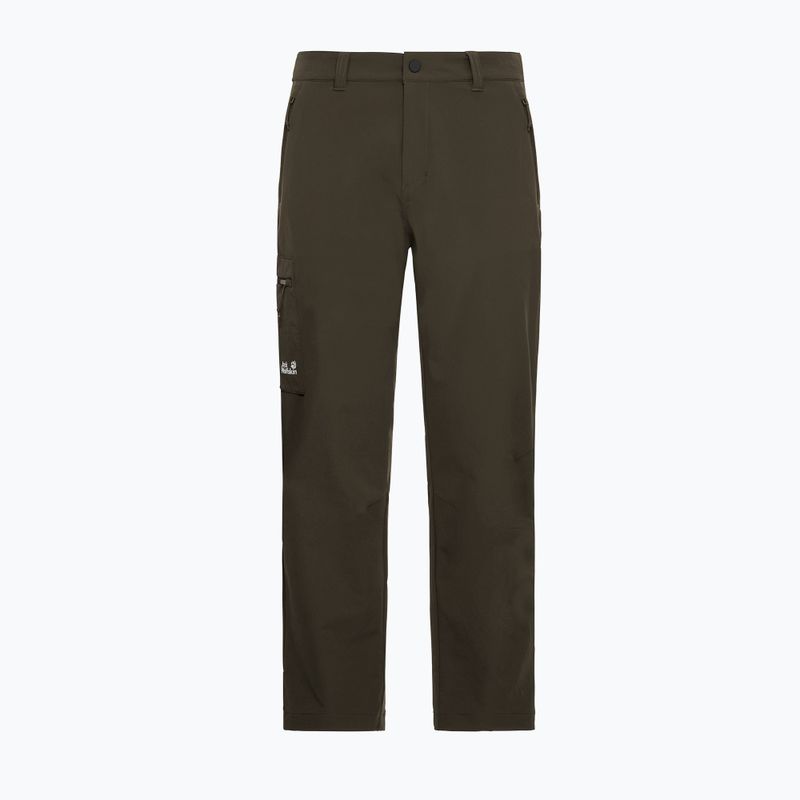 Herren-Trekkinghose Jack Wolfskin Activate Flex obsidian moss 7