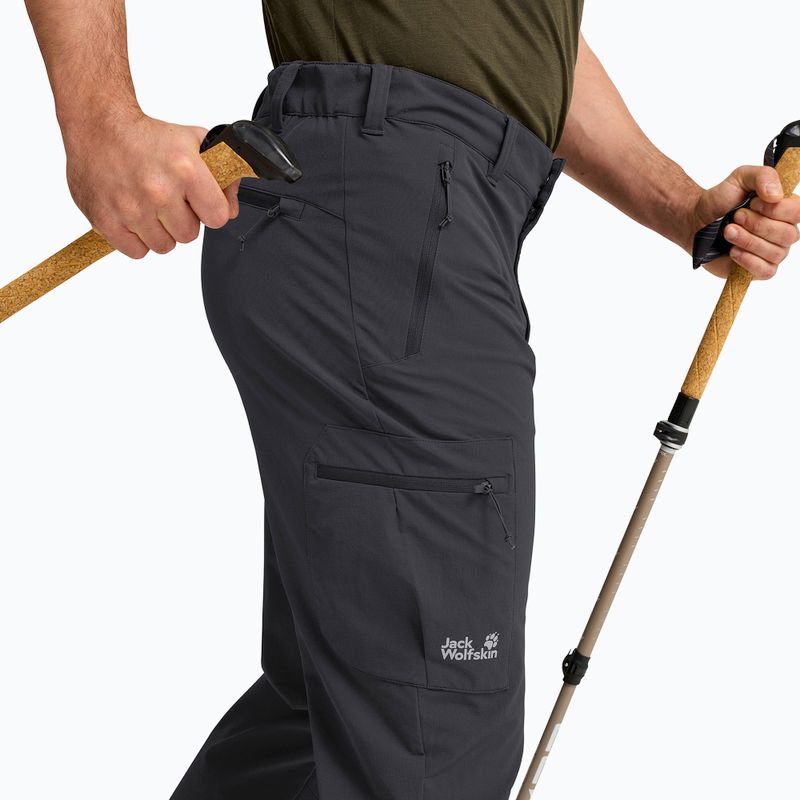 Herren-Trekkinghose Jack Wolfskin Activate Flex phantom 4