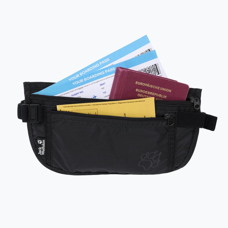 Bauchtasche Jack Wolfskin Document Belt De Luxe phantom 4