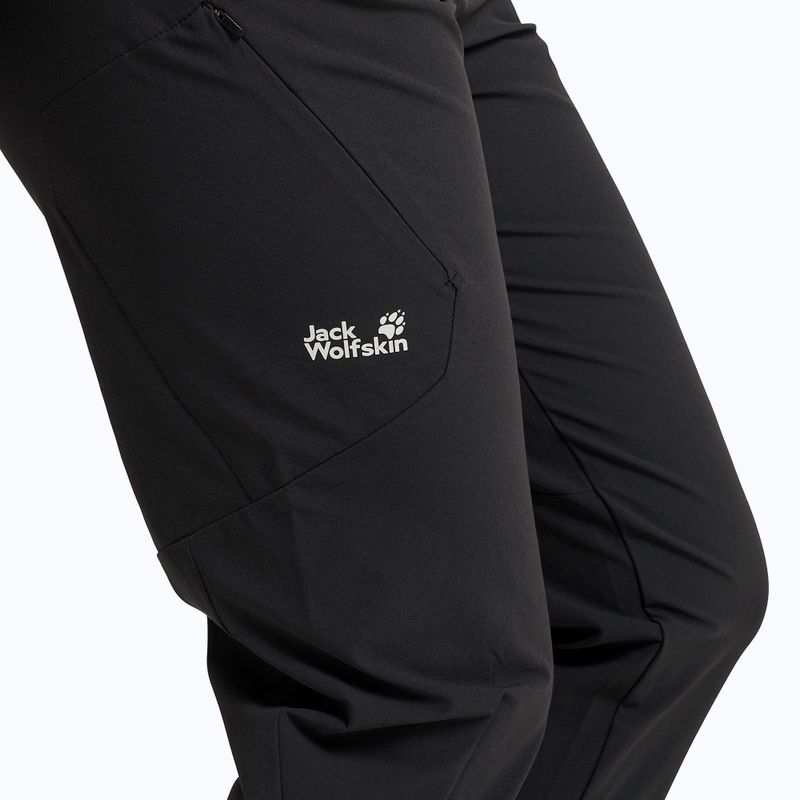 Damen-Trekkinghose Jack Wolfskin Activate Flex black 5