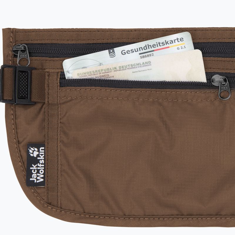 Bauchtasche Jack Wolfskin Document Belt De Luxe fawn 6