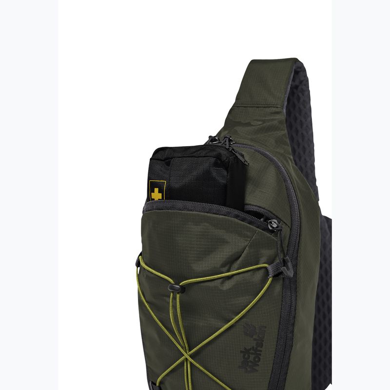 Sling-Rucksack Jack Wolfskin Little Scout 10 rich olive 5