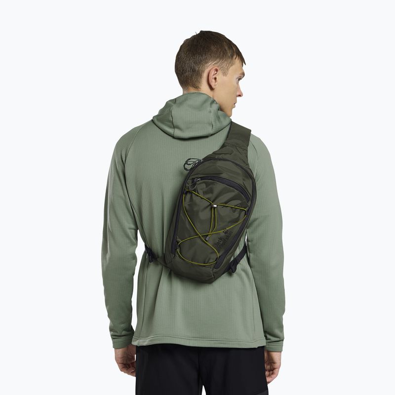Sling-Rucksack Jack Wolfskin Little Scout 10 rich olive 7