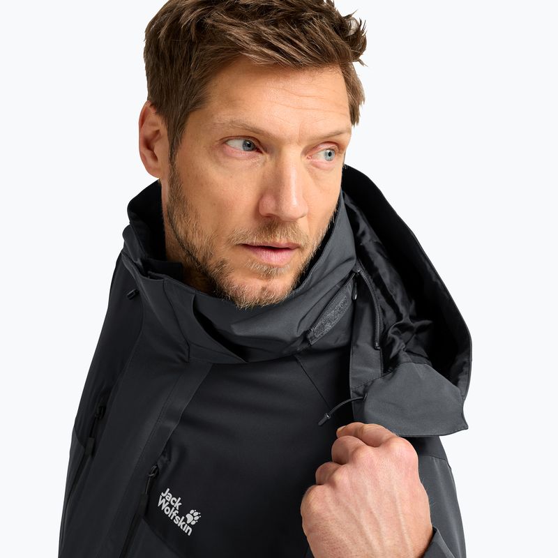Herren-Regenjacke Jack Wolfskin Jasper Pro 2L phantom 5
