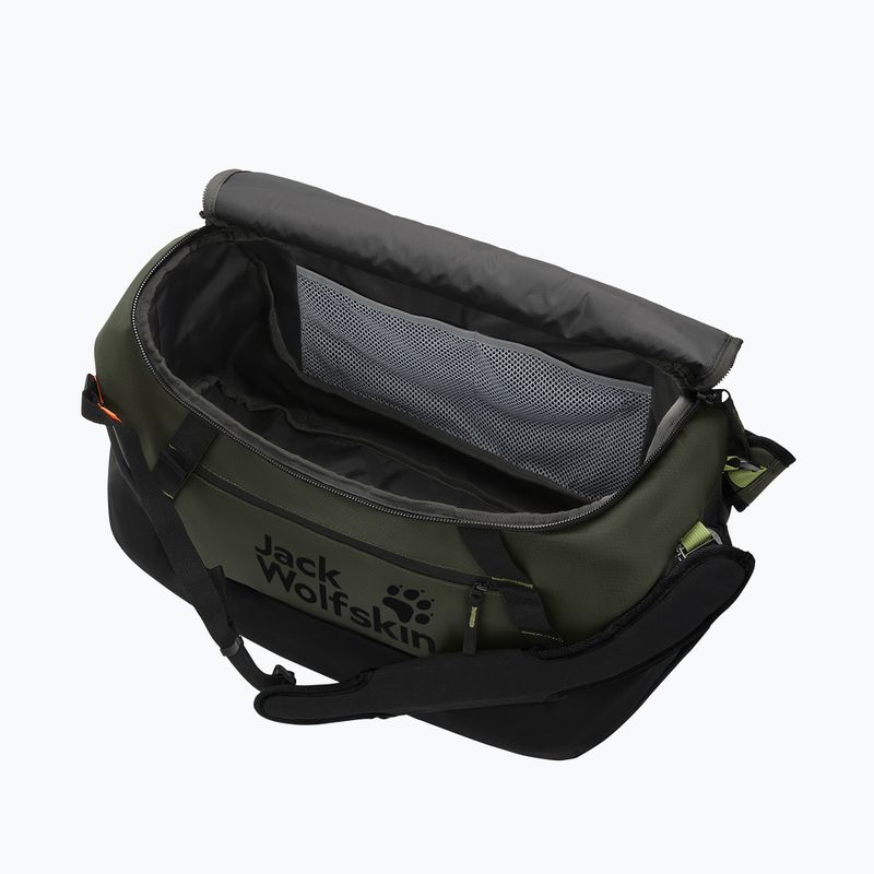 Reisetasche Jack Wolfskin Tecton Duffle 45 l rich olive 6