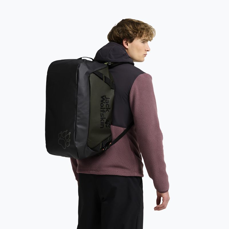 Reisetasche Jack Wolfskin Tecton Duffle 45 l rich olive 8