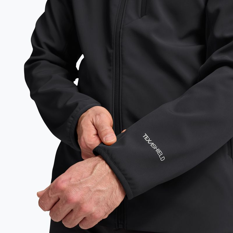 Herren-Windjacke Jack Wolfskin Wild Winds Hooded black 7