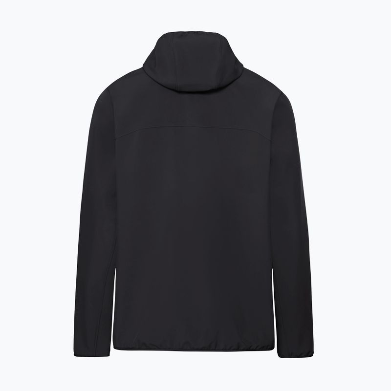 Herren-Windjacke Jack Wolfskin Wild Winds Hooded black 9