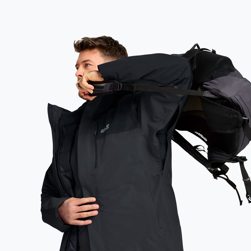3‑in‑1 Herrenjacke Jack Wolfskin Jasper Pro 3IN1 phantom 9