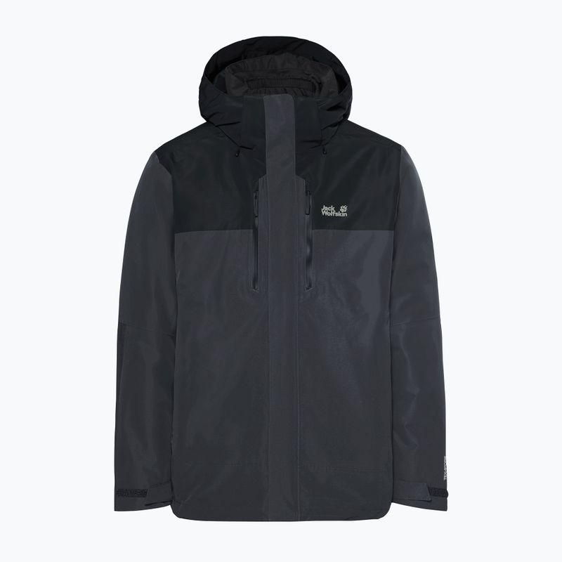 3‑in‑1 Herrenjacke Jack Wolfskin Jasper Pro 3IN1 phantom 10