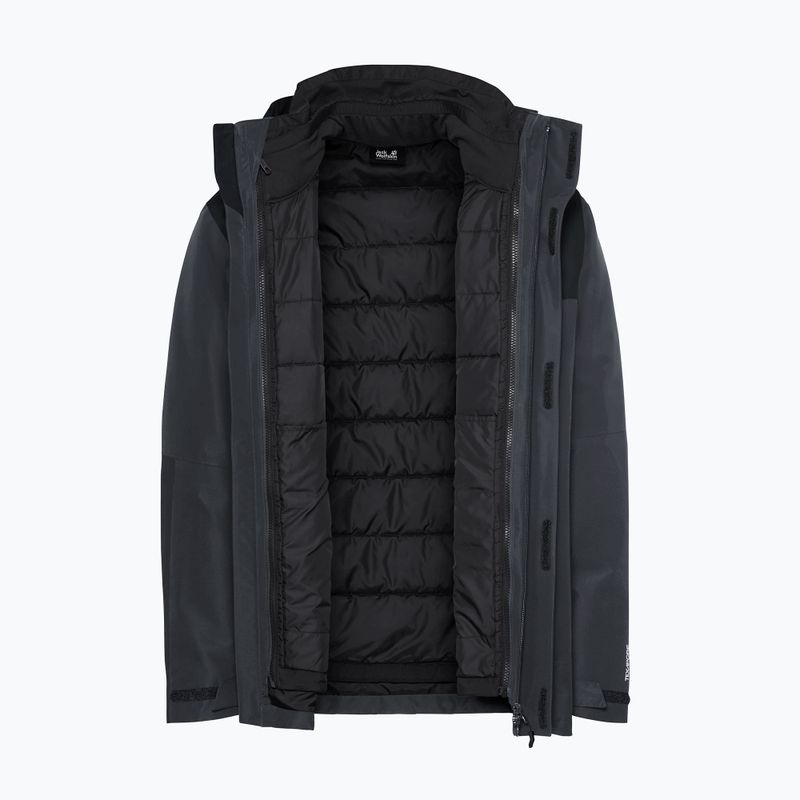 3‑in‑1 Herrenjacke Jack Wolfskin Jasper Pro 3IN1 phantom 14