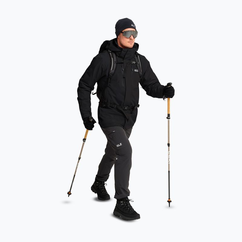 3‑in‑1 Herrenjacke Jack Wolfskin Jasper Pro 3IN1 black 2