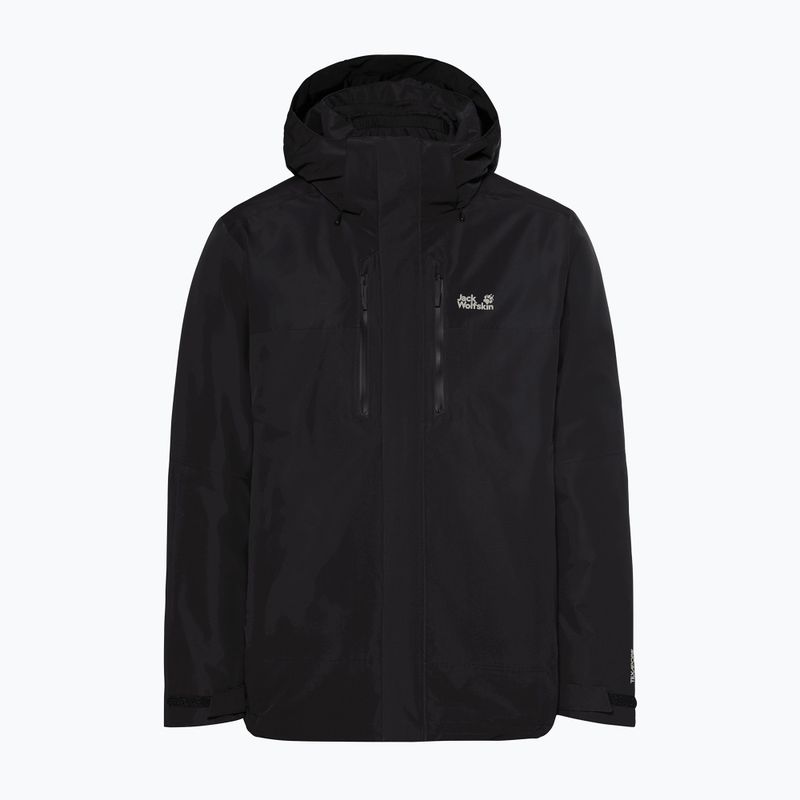 3‑in‑1 Herrenjacke Jack Wolfskin Jasper Pro 3IN1 black 10