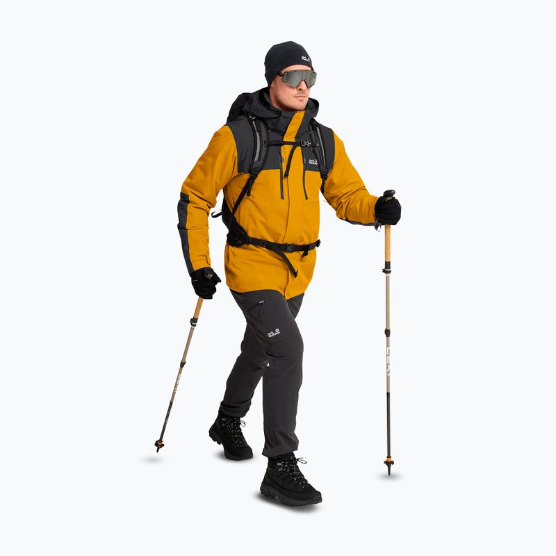 3‑in‑1 Herrenjacke Jack Wolfskin Jasper Pro 3IN1 burly yellow jw 2