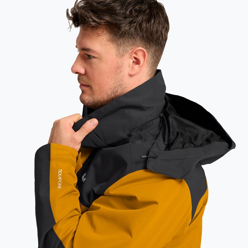 3‑in‑1 Herrenjacke Jack Wolfskin Jasper Pro 3IN1 burly yellow jw 8