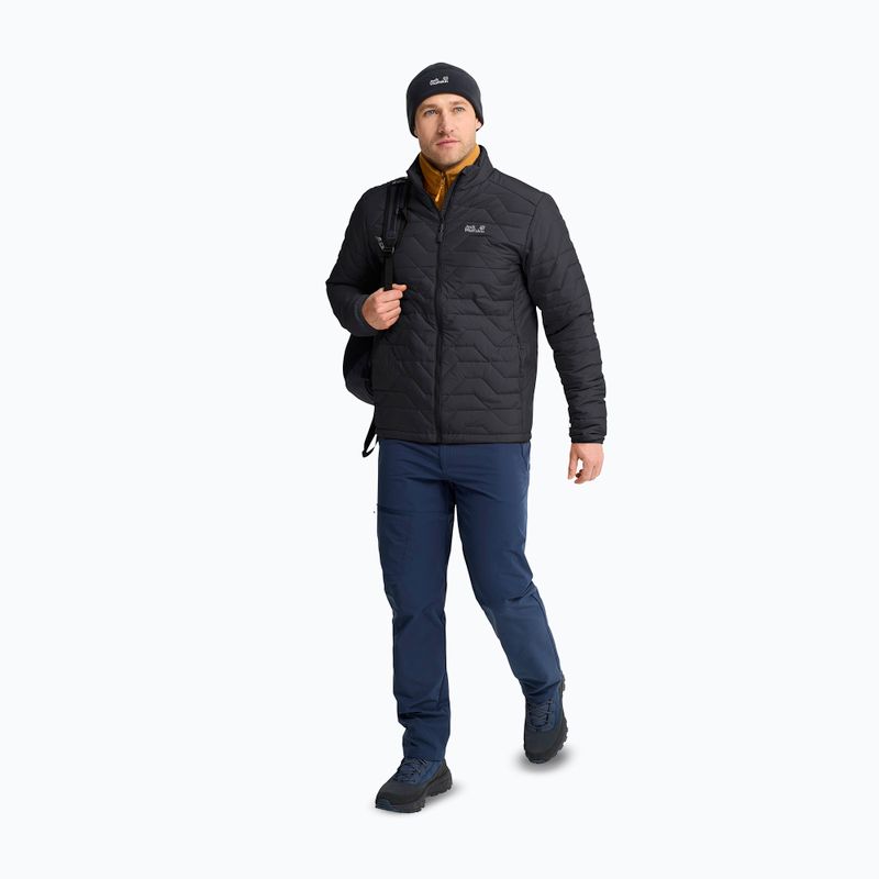 Gefütterte Herrenjacke Jack Wolfskin Flextrek Ins black 2