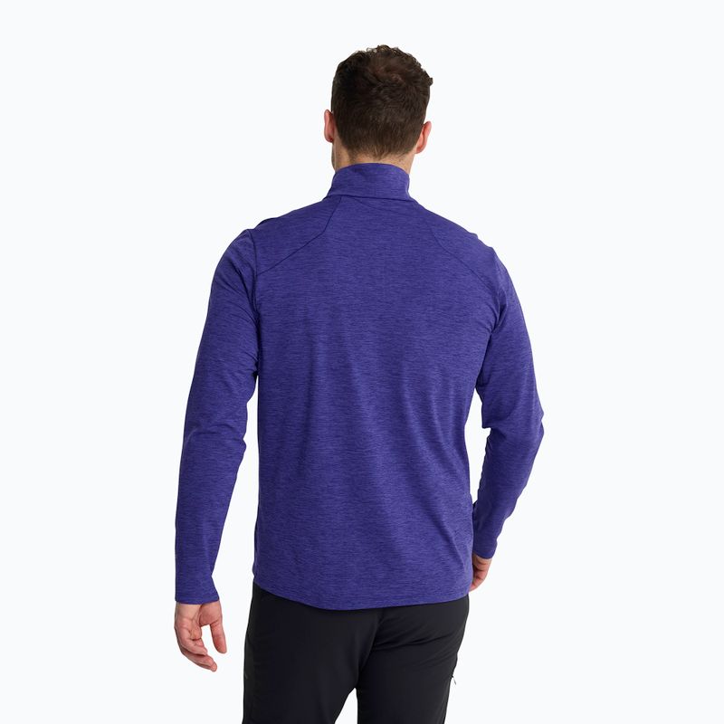 Fleecejacke für Herren Jack Wolfskin Trail Half Zip glow ink 2