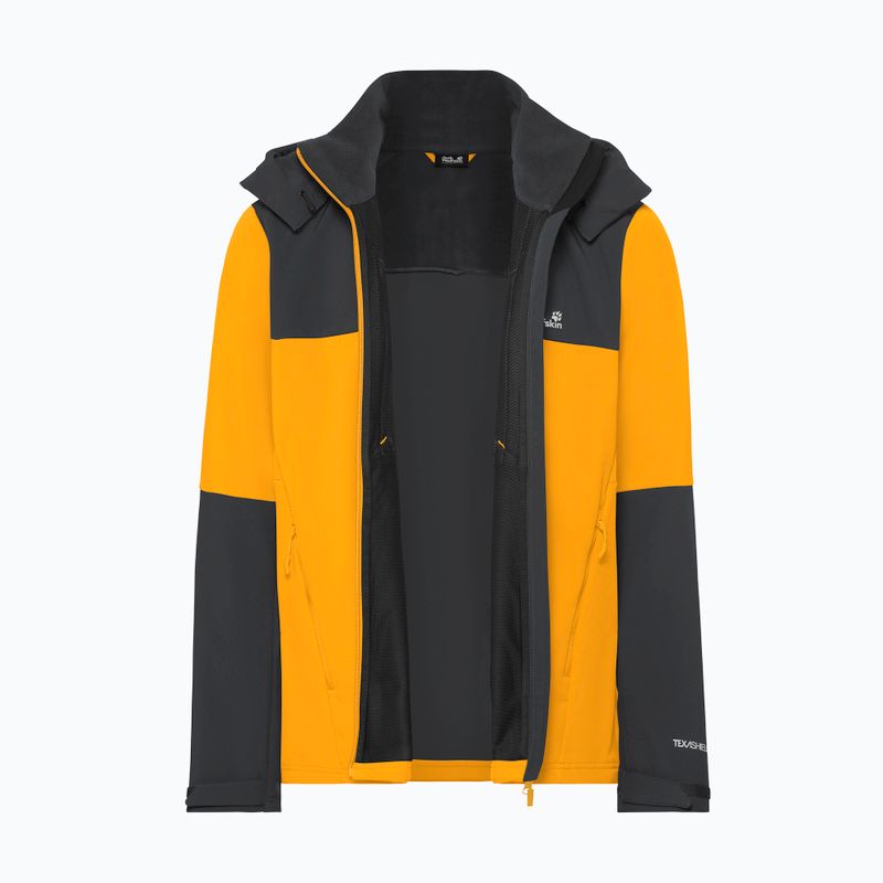 Herren-Windjacke Jack Wolfskin Jasper burly yellow jw 11