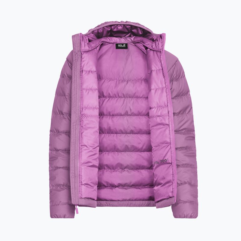 Damen-Daunenjacke Jack Wolfskin Wild Pass Down Hoody Rds vivid orchid 8