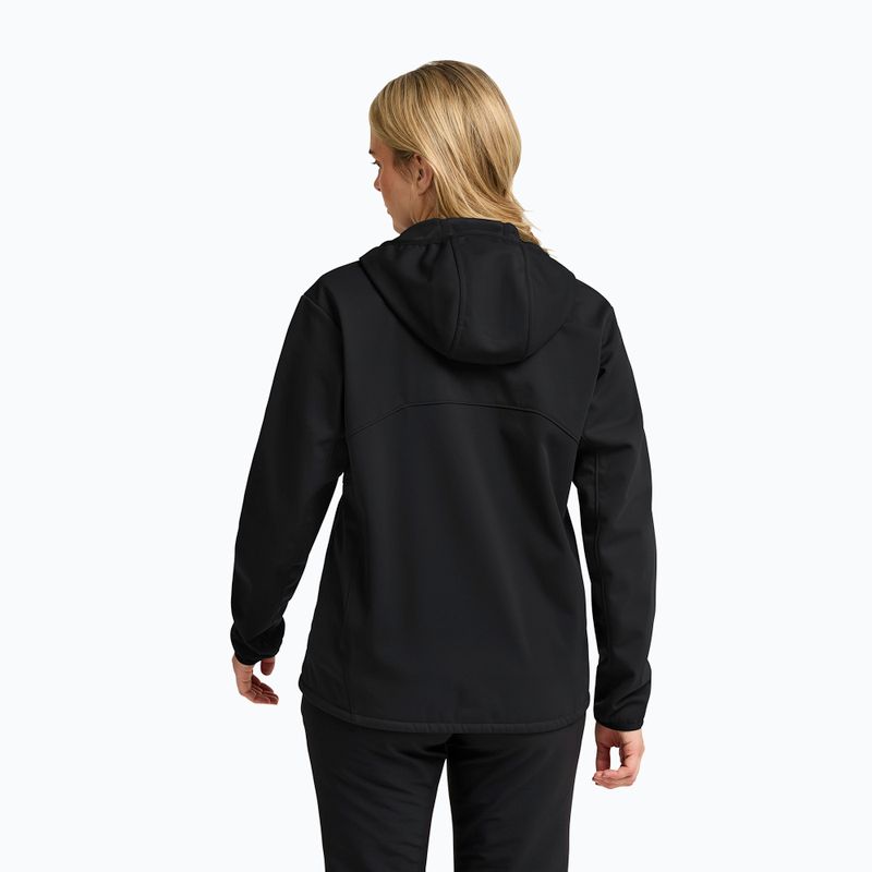 Damen-Softshelljacke Jack Wolfskin Windhain 2 Hoody black 3