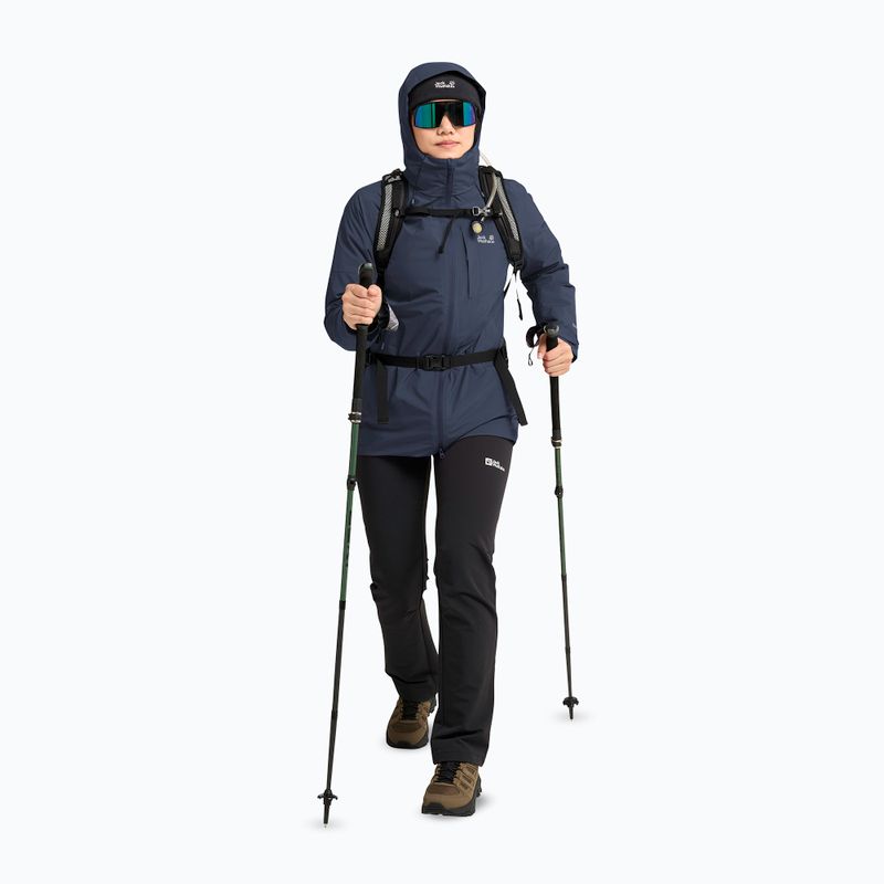 Damen-3‑in‑1‑Jacke Jack Wolfskin Hunberg 2 3IN1 midnight sky 2