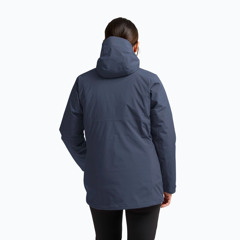 Damen-3‑in‑1‑Jacke Jack Wolfskin Hunberg 2 3IN1 midnight sky 3