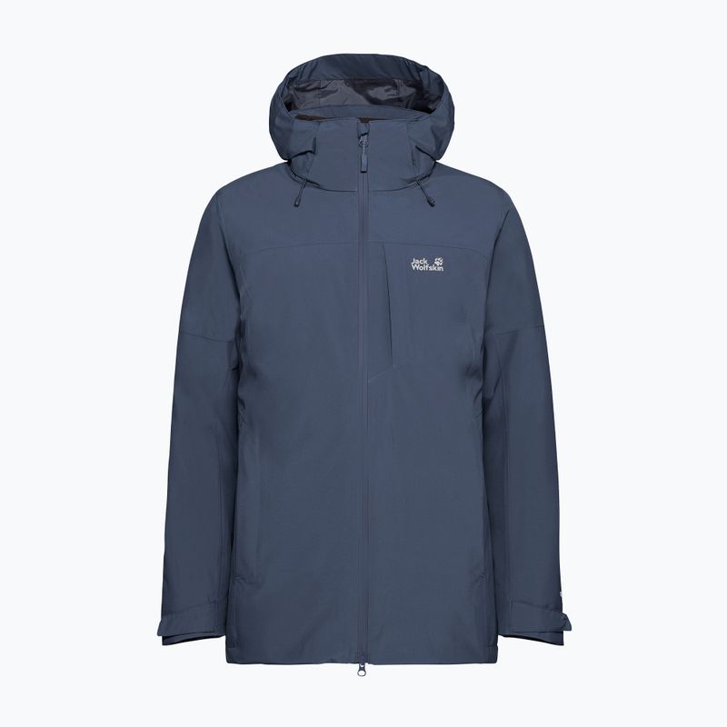 Damen-3‑in‑1‑Jacke Jack Wolfskin Hunberg 2 3IN1 midnight sky 10