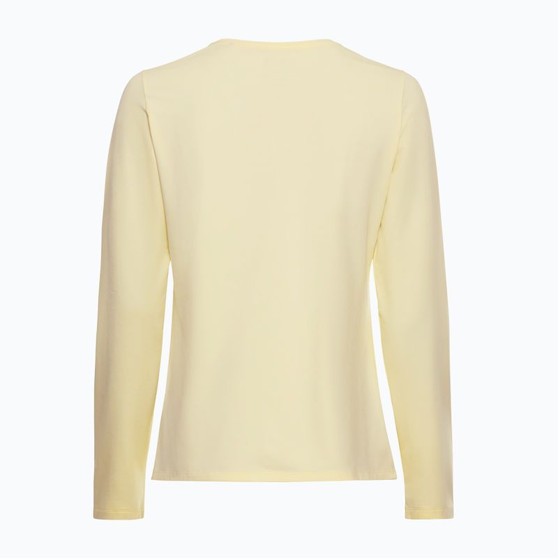 Damen-Trekking-Longsleeve Jack Wolfskin Trail vanilla cream 5