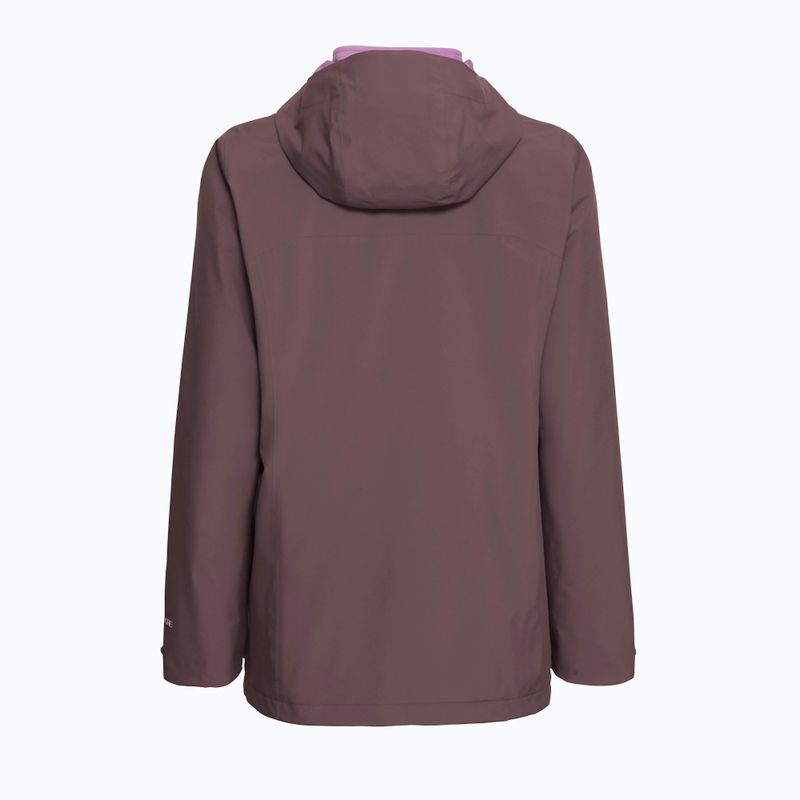 Damen-3‑in‑1‑Jacke Jack Wolfskin Moonrise 2 3IN1 sheer plum 11