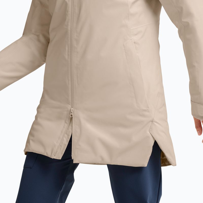 Damen-Regenjacke Jack Wolfskin Heidelstein 2 Ins oyster 5