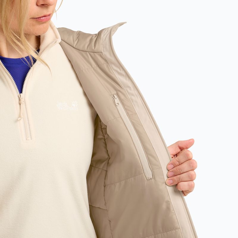 Damen-Regenjacke Jack Wolfskin Heidelstein 2 Ins oyster 6