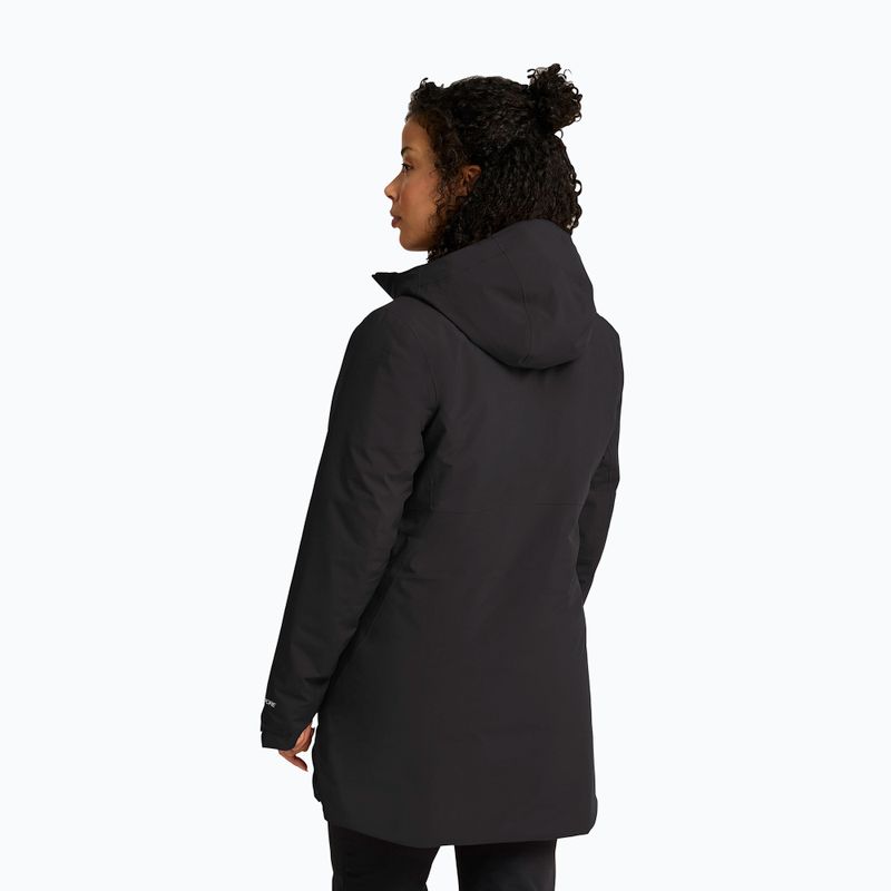Damen-Regenjacke Jack Wolfskin Heidelstein 2 Ins black 3