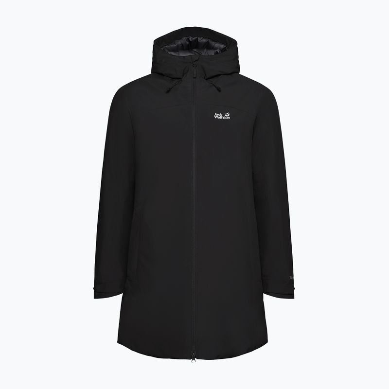 Damen-Regenjacke Jack Wolfskin Heidelstein 2 Ins black 7