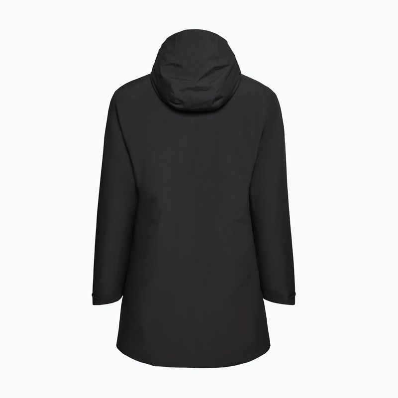 Damen-Regenjacke Jack Wolfskin Heidelstein 2 Ins black 8