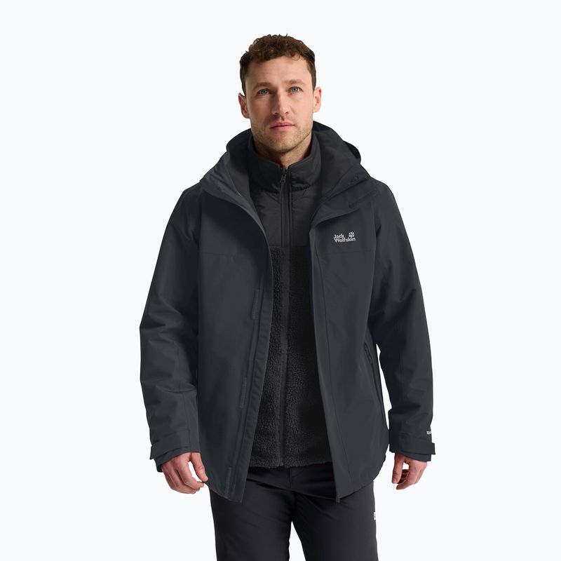 3‑in‑1 Herrenjacke Jack Wolfskin Stonelite 3In1 phantom 4