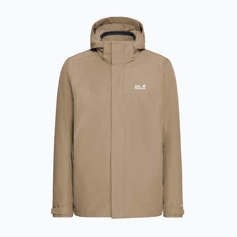 3‑in‑1 Herrenjacke Jack Wolfskin Stonelite 3In1 hazel wood 10