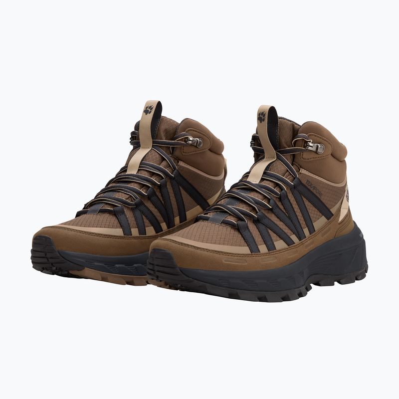 Damen-Wanderschuhe Jack Wolfskin Wild Hike Texapore Mid fawn 2
