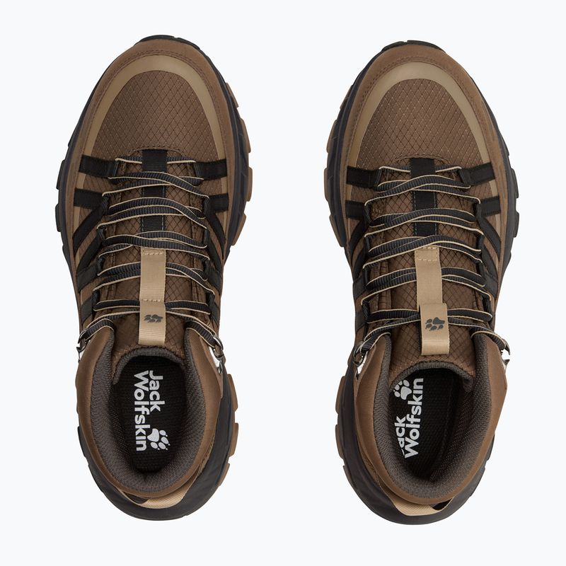 Damen-Wanderschuhe Jack Wolfskin Wild Hike Texapore Mid fawn 4
