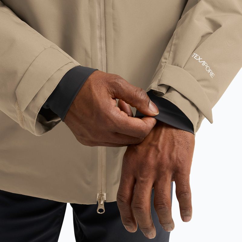 Herren-Daunenjacke Jack Wolfskin Icecape 2 l Down Ins Rds hazel wood 5