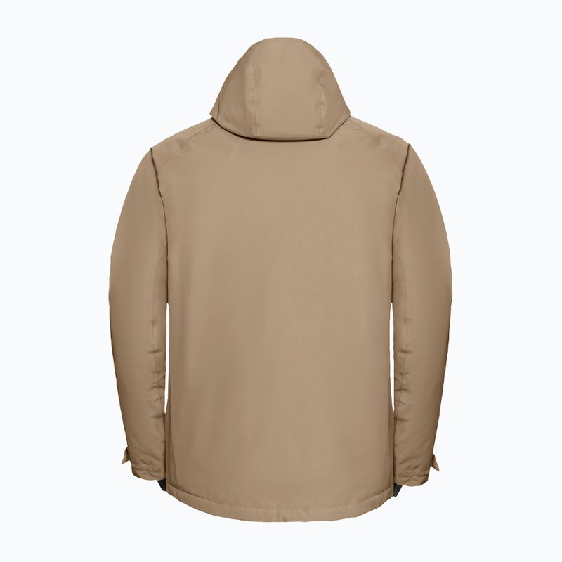 Herren-Daunenjacke Jack Wolfskin Icecape 2 l Down Ins Rds hazel wood 8