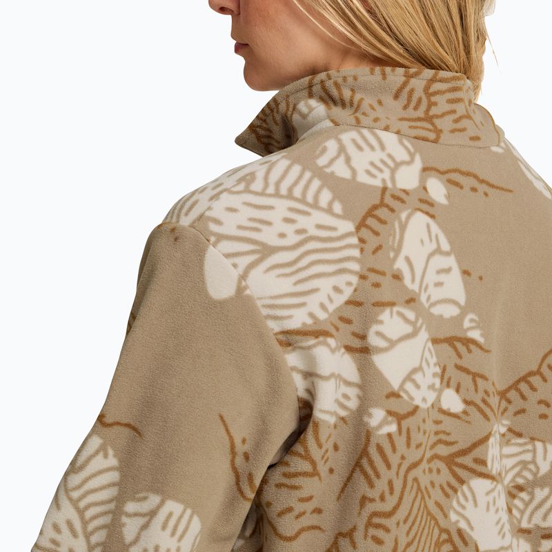 Fleecejacke für Damen Jack Wolfskin Paw Era 100 Orint Half Zip paw hazel wood 5
